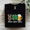 Peace Love Beer St Patrick's Day Clipart Bundle