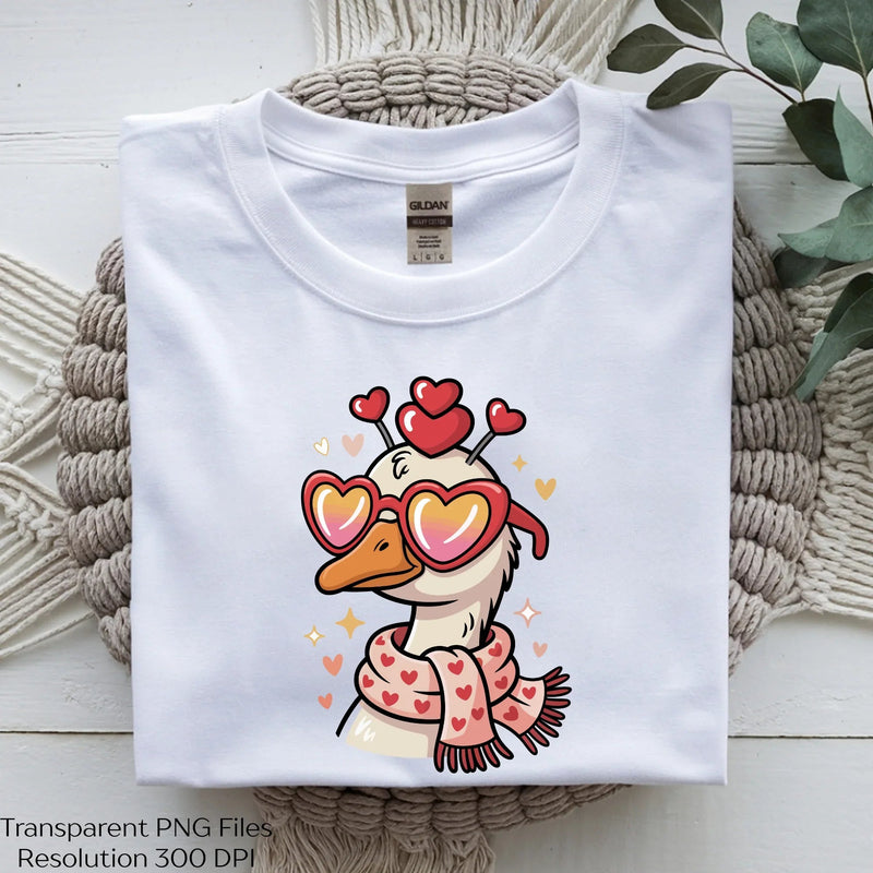 Funny Goose Coquette Valentine Day SVG Bundle - CraftNest - Digital Crafting and Art