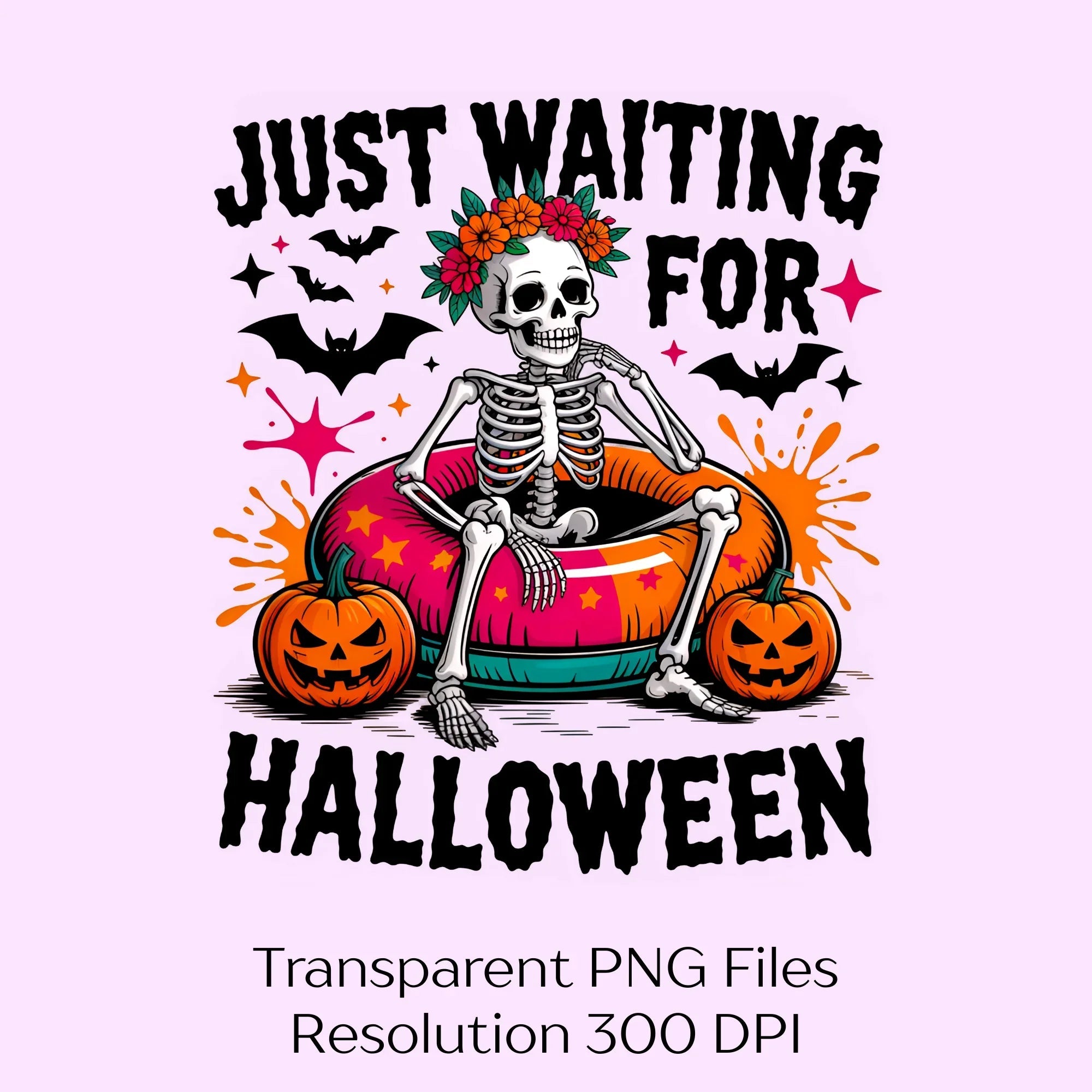 Just Waiting For Halloween Clipart Bundle - CraftNest - Digital Crafting and Art