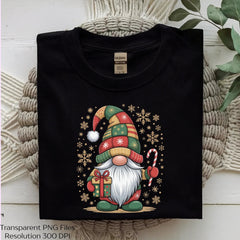 Patchwork Christmas Gnome Clipart Bundle - CraftNest - Digital Crafting and Art