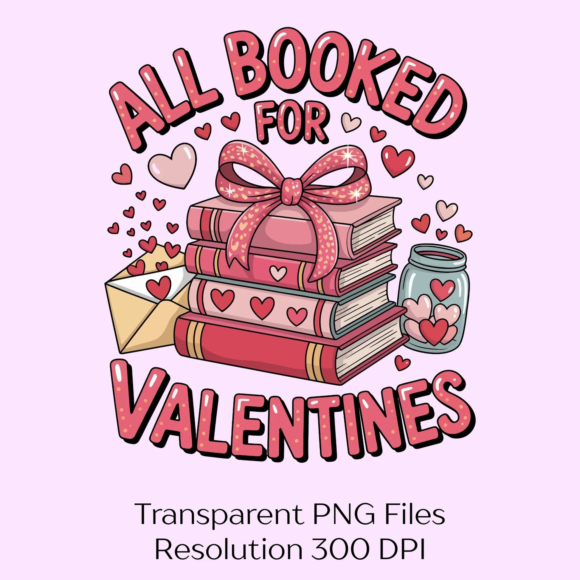 Valentine's Day Clipart Bundle: All Booked Designs - CraftNest - Digital Crafting and Art