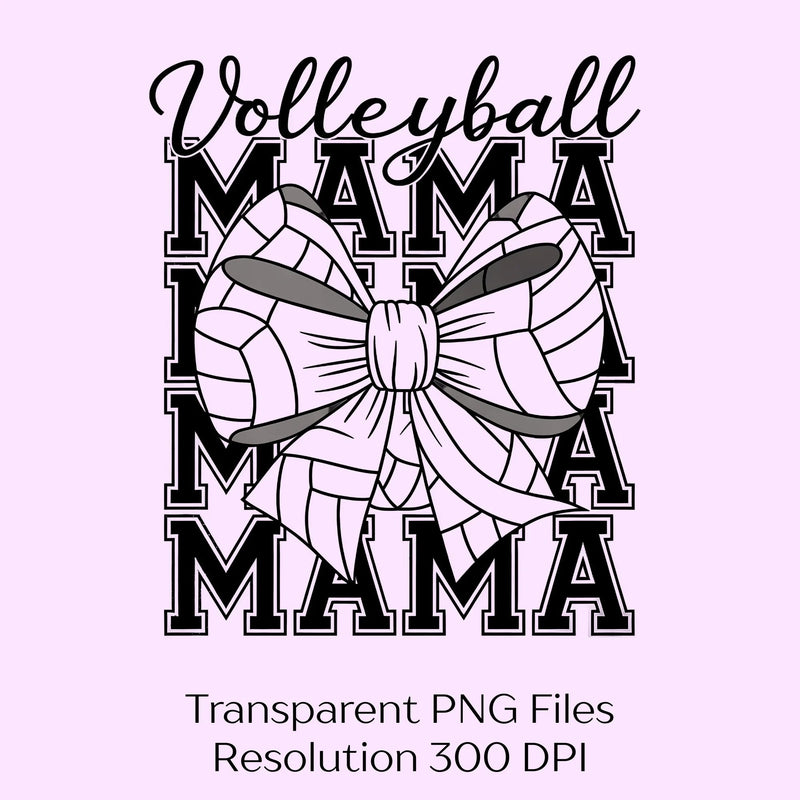 Volleyball Mama Game Day Clipart Bundle - CraftNest - Digital Crafting and Art