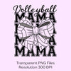 Volleyball Mama Game Day Clipart Bundle