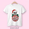 Skeleton Merry Christmas Ornament Clipart Bundle