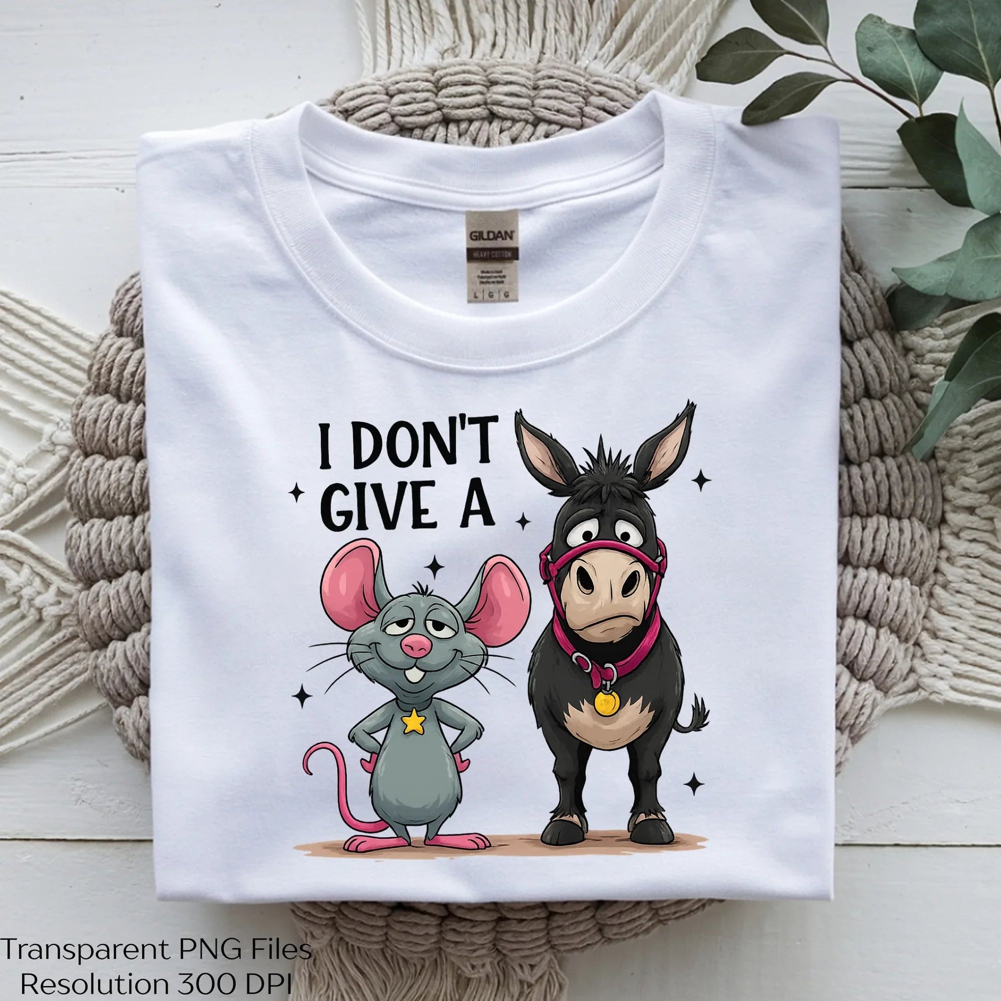 Funny Mouse and Donkey Clipart Bundle - CraftNest - Digital Crafting and Art