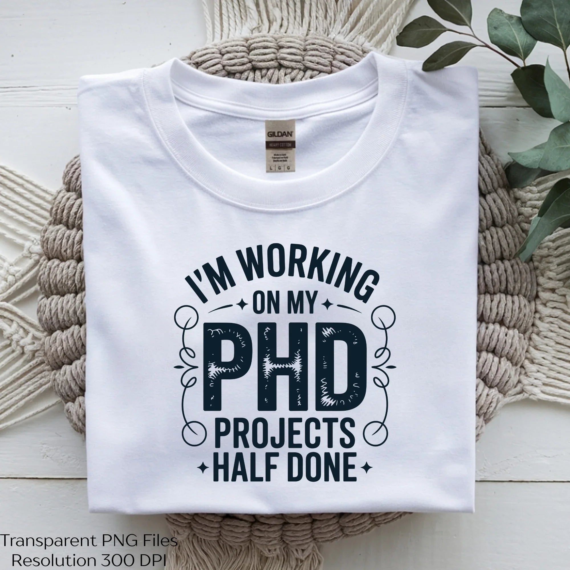 Working On My PhD Projects Half Done SVG Bundle - CraftNest - Digital Crafting and Art