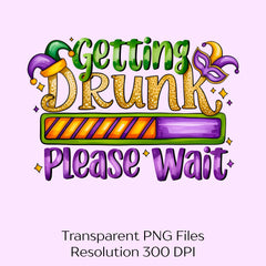 Getting Drunk Please Wait Clipart Bundle - CraftNest - Digital Crafting and Art