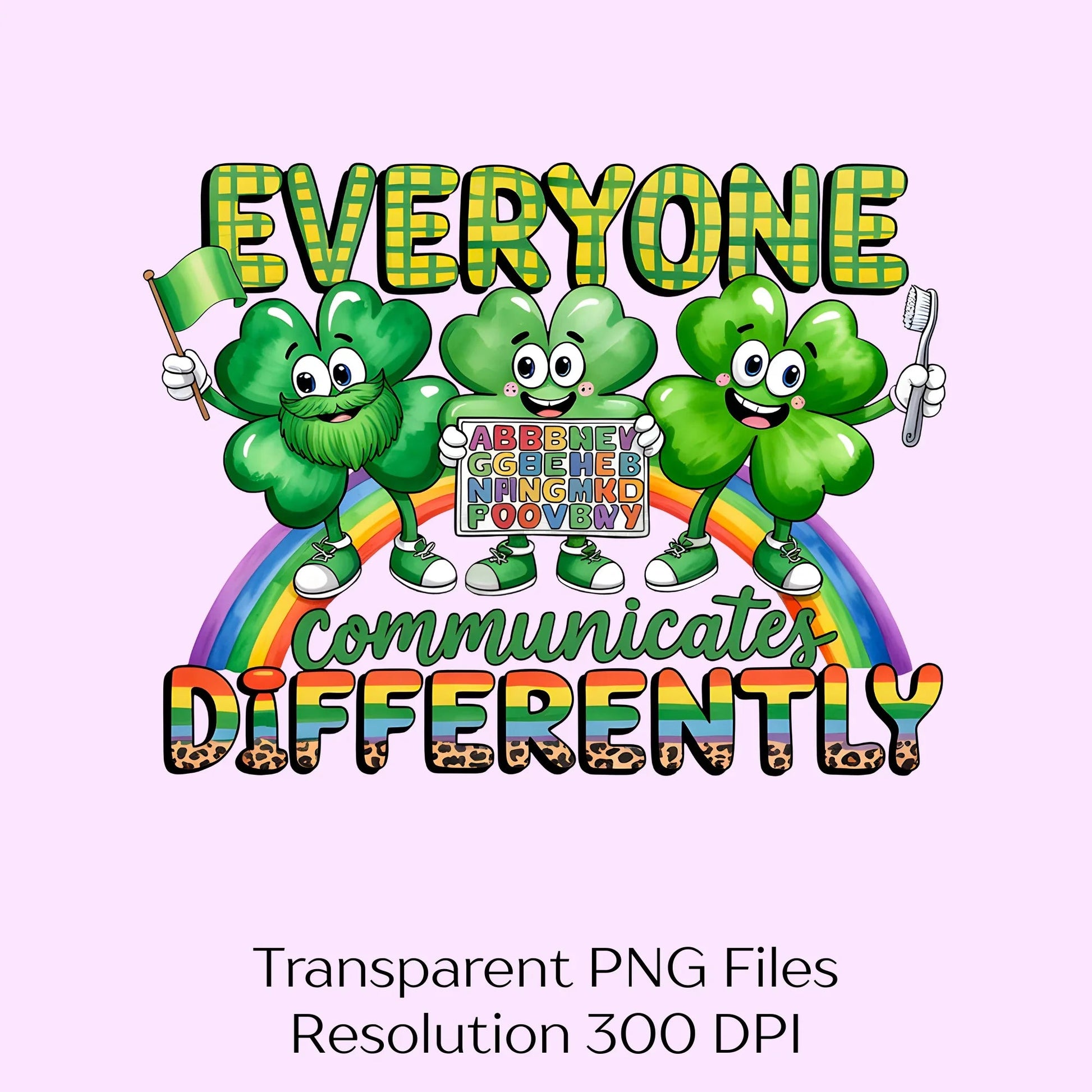 Everyone Communicates Differently Clipart Bundle - CraftNest - Digital Crafting and Art