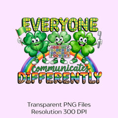Everyone Communicates Differently Clipart Bundle - CraftNest - Digital Crafting and Art