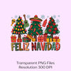 Feliz Navidad Christmas Clipart Bundle