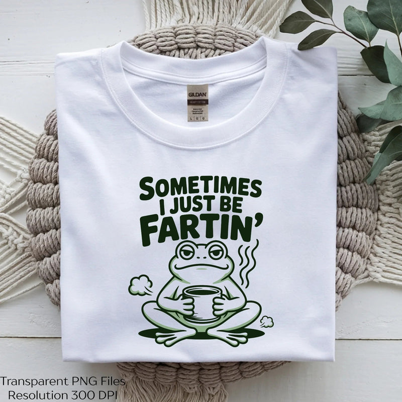 Sometimes Just Be Fartin Frog SVG Bundle - CraftNest - Digital Crafting and Art