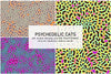 Psychedelic Cats - Animal Print