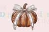 Pumpkin Coquette Bow