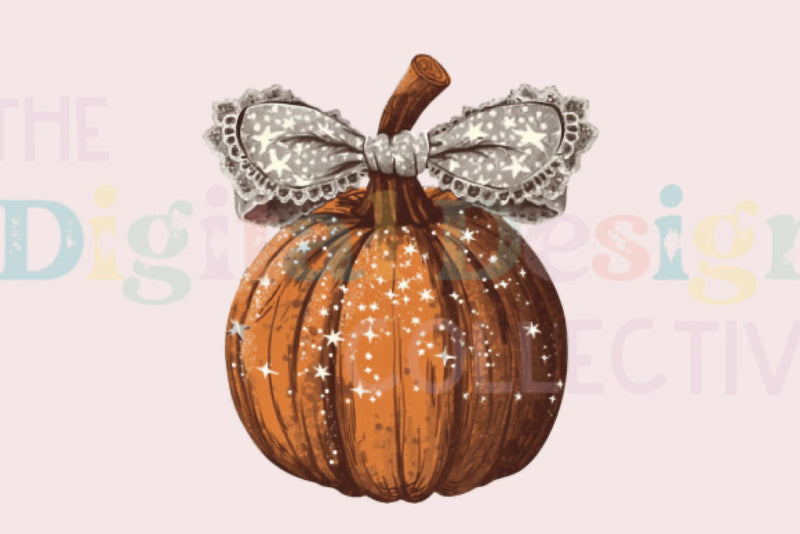 Pumpkin Coquette Bow Clipart Bundle - CraftNest - Digital Crafting and Art
