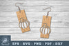 Pumpkin Laser Cut Earrings SVG Bundle