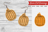 Pumpkin Laser Cut Earrings Design Bundle
