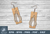 Pumpkin Laser Cut Earrings SVG Bundle