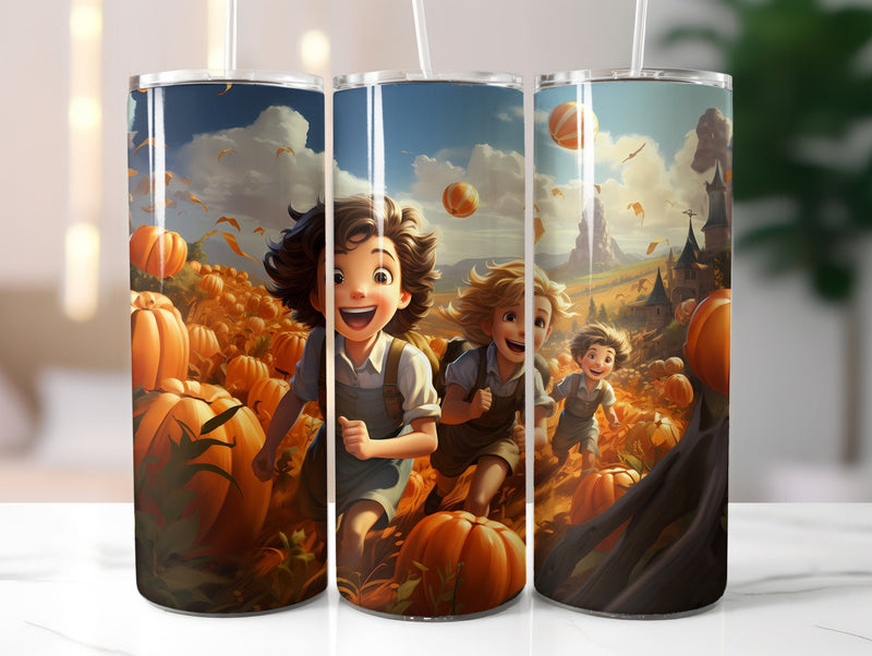 Pumpkins Tumbler Wrap - CraftNest