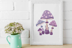 Funky Mushroom Clipart Bundle - CraftNest - Digital Crafting and Art