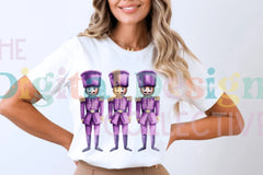 Purple Glitter Nutcracker Friends Clipart Bundle - CraftNest - Digital Crafting and Art