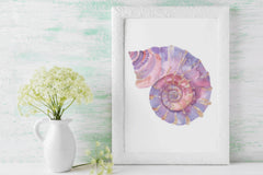 Whimsical Purple & Gold Ocean Clipart Bundle - CraftNest - Digital Crafting and Art