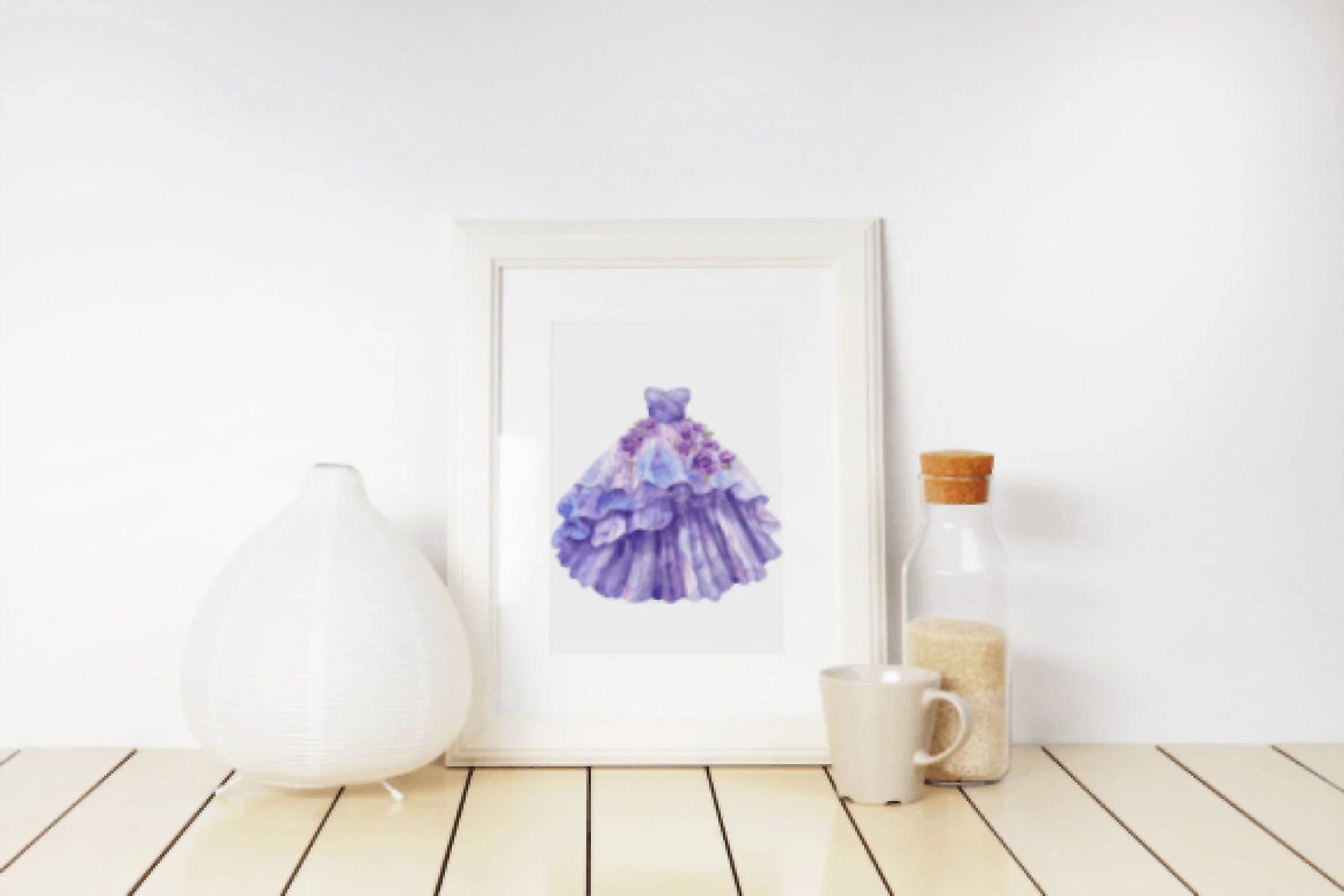 Purple Princess Dresses Clipart Bundle - CraftNest - Digital Crafting and Art