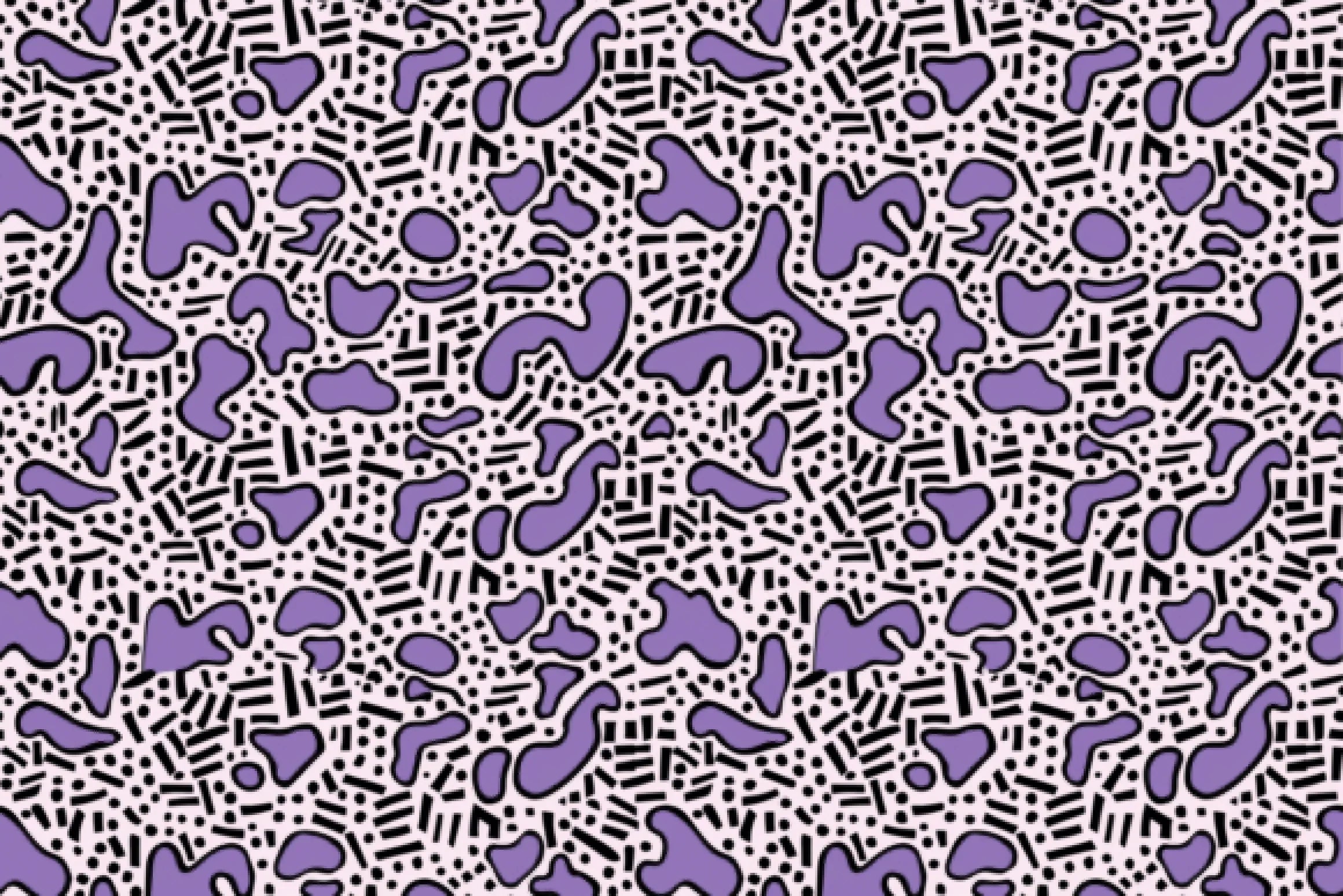 Purple Retro Seamless Digital Paper - CraftNest - Digital Crafting and Art