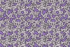 Purple Retro Seamless Digital Paper - CraftNest - Digital Crafting and Art