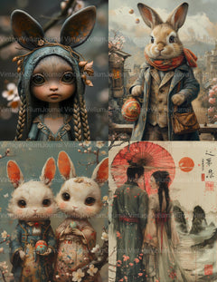 Kawaii Easter Junk Journal Pages - CraftNest