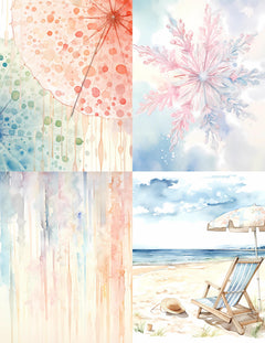 Whimsical Seasons Junk Journal Pages - CraftNest