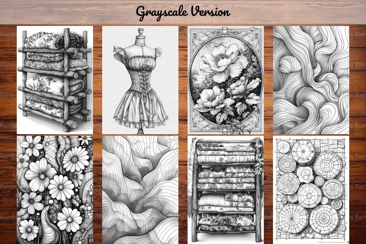 Quilting And Sewing Coloring Books - CraftNest - Digital Crafting and Art