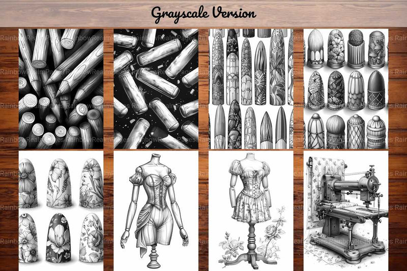 Quilting And Sewing Coloring Books - CraftNest - Digital Crafting and Art