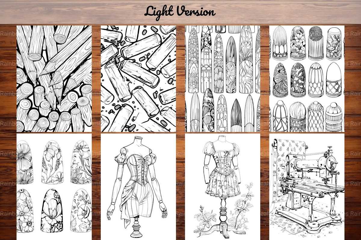 Quilting And Sewing Coloring Books - CraftNest - Digital Crafting and Art