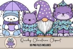 Quirky Christmas Clipart Bundle - CraftNest - Digital Crafting and Art
