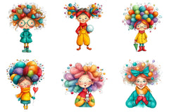 Quirky Christmas Girl Clipart Bundle - CraftNest - Digital Crafting and Art