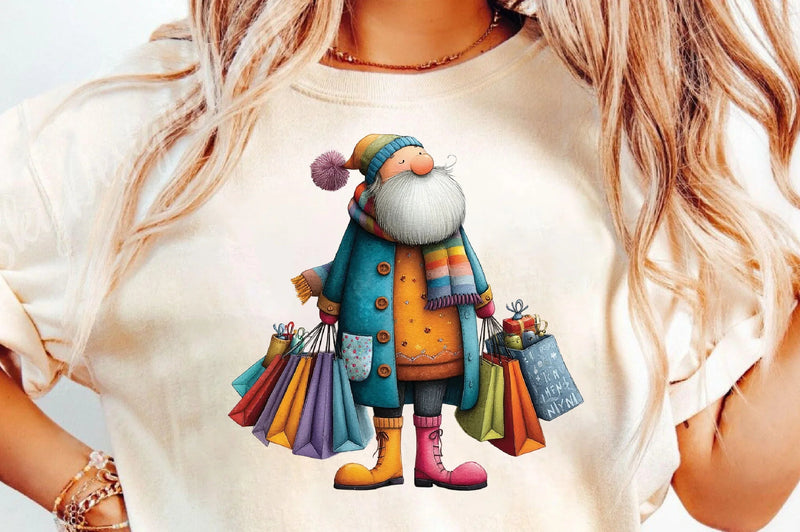 Quirky Christmas Santa Clipart Bundle - CraftNest - Digital Crafting and Art