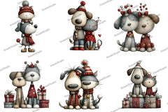 Quirky Dog and Cat Clipart Bundle - CraftNest - Digital Crafting and Art