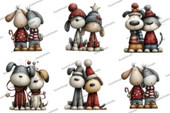 Quirky Dog and Cat Clipart Bundle - CraftNest - Digital Crafting and Art