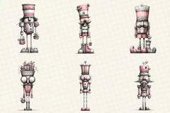 Quirky Nutcracker Christmas Clipart Bundle - CraftNest - Digital Crafting and Art