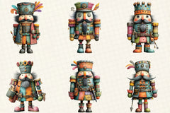 Quirky Nutcracker Clipart Bundle - CraftNest - Digital Crafting and Art