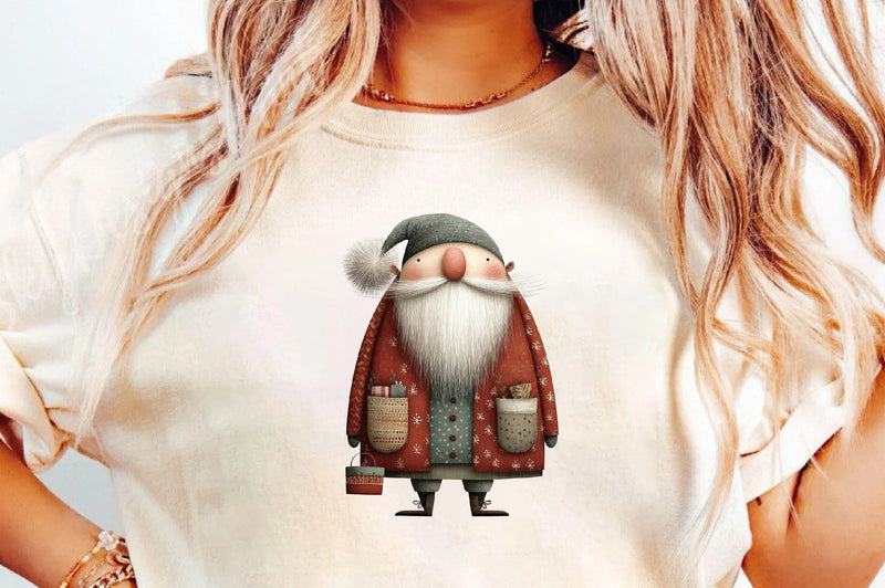 Quirky Primitive Santa Clipart Bundle - CraftNest - Digital Crafting and Art