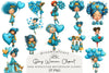Quirky Valentine's Day Woman Clipart Bundle
