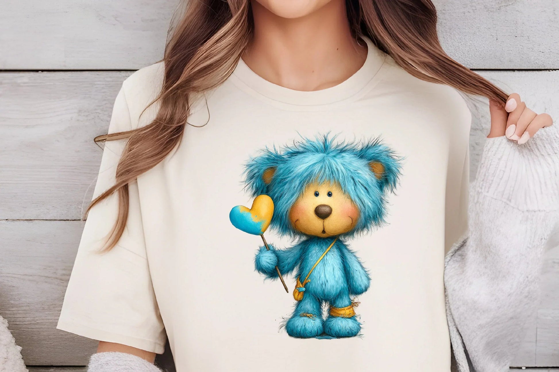 Quirky Valentine Teddy Bear Clipart Bundle - CraftNest - Digital Crafting and Art