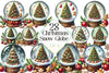 Christmas Snow Globe Clipart Bundle