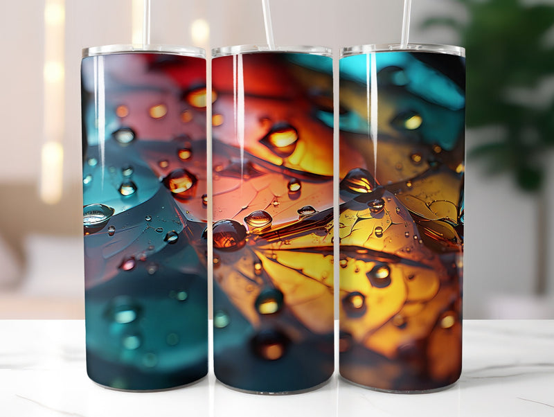 Rainy Fall Days Tumbler Wrap - CraftNest