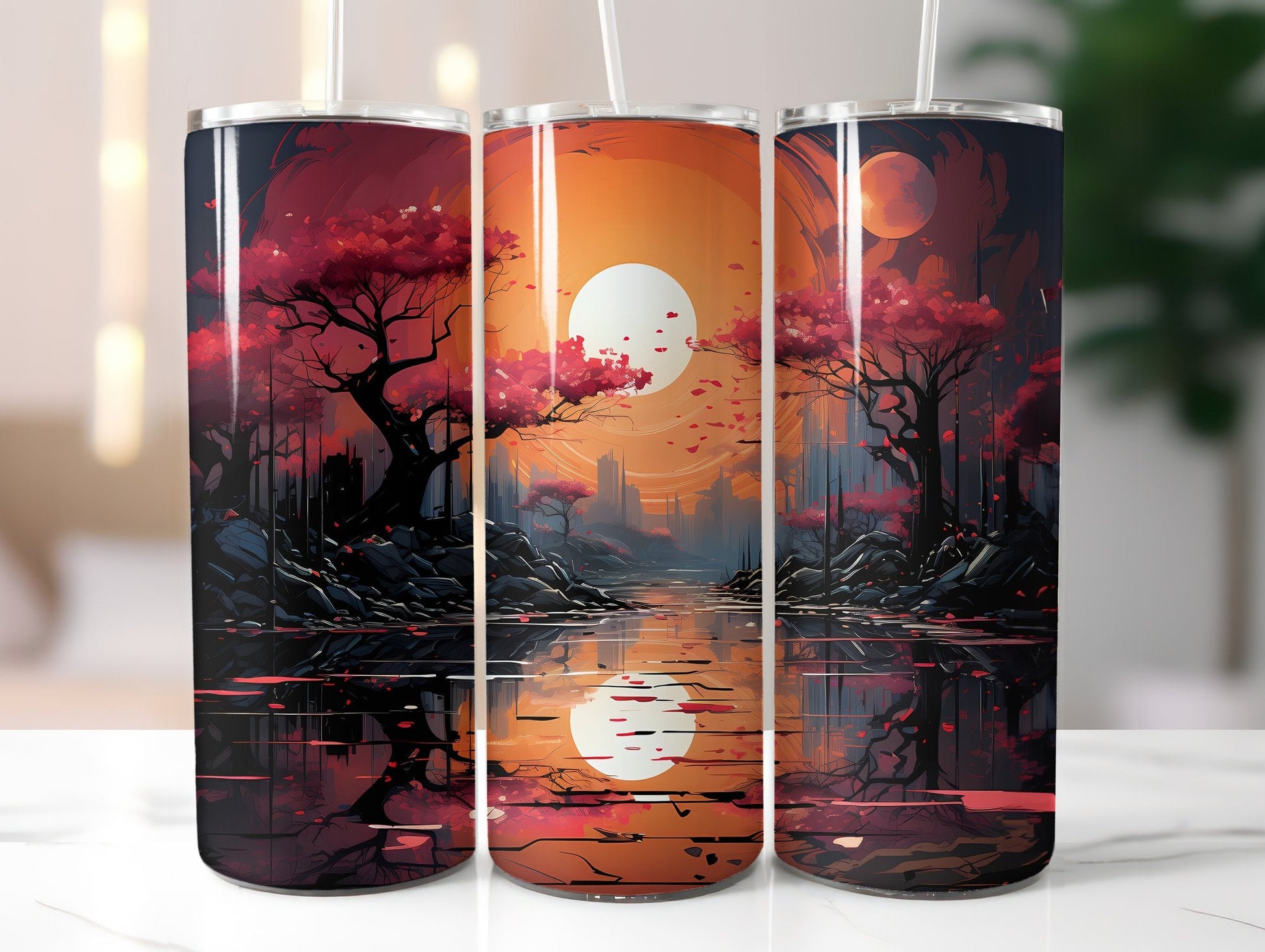 Rainy Fall Days Tumbler Wrap - CraftNest
