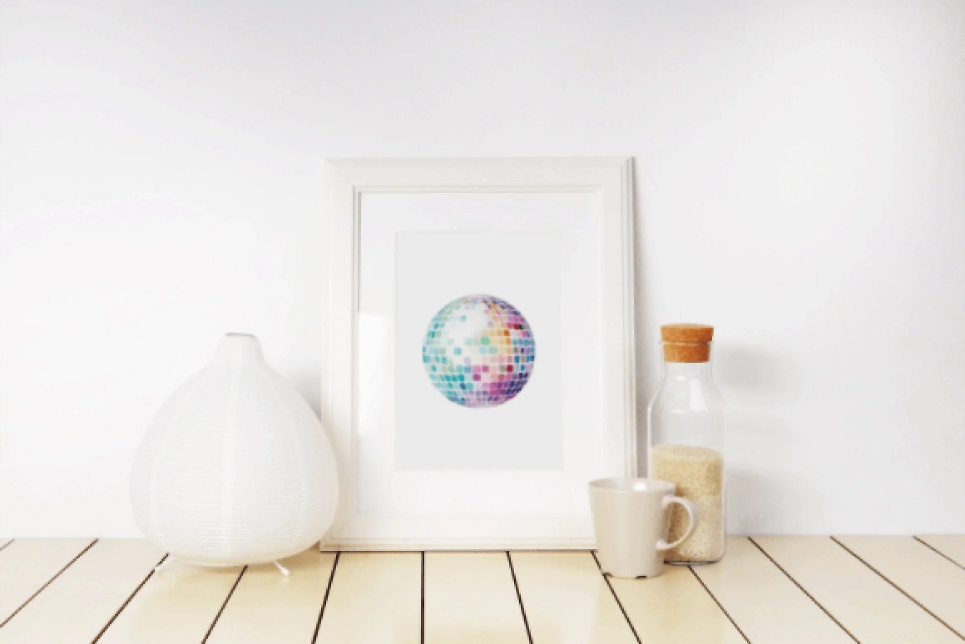 Vibrant Rainbow Disco Balls Clipart Bundle - CraftNest - Digital Crafting and Art