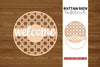 Rattan Sign Lasercut SVG Bundle