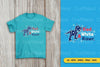 Red White and Rawr Rex Patriotic Dinosaur Clipart Bundle