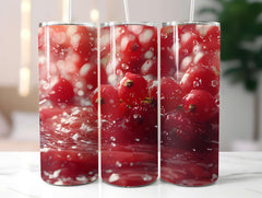Red Fruit 6 Tumbler Wrap - CraftNest - Digital Crafting and Art